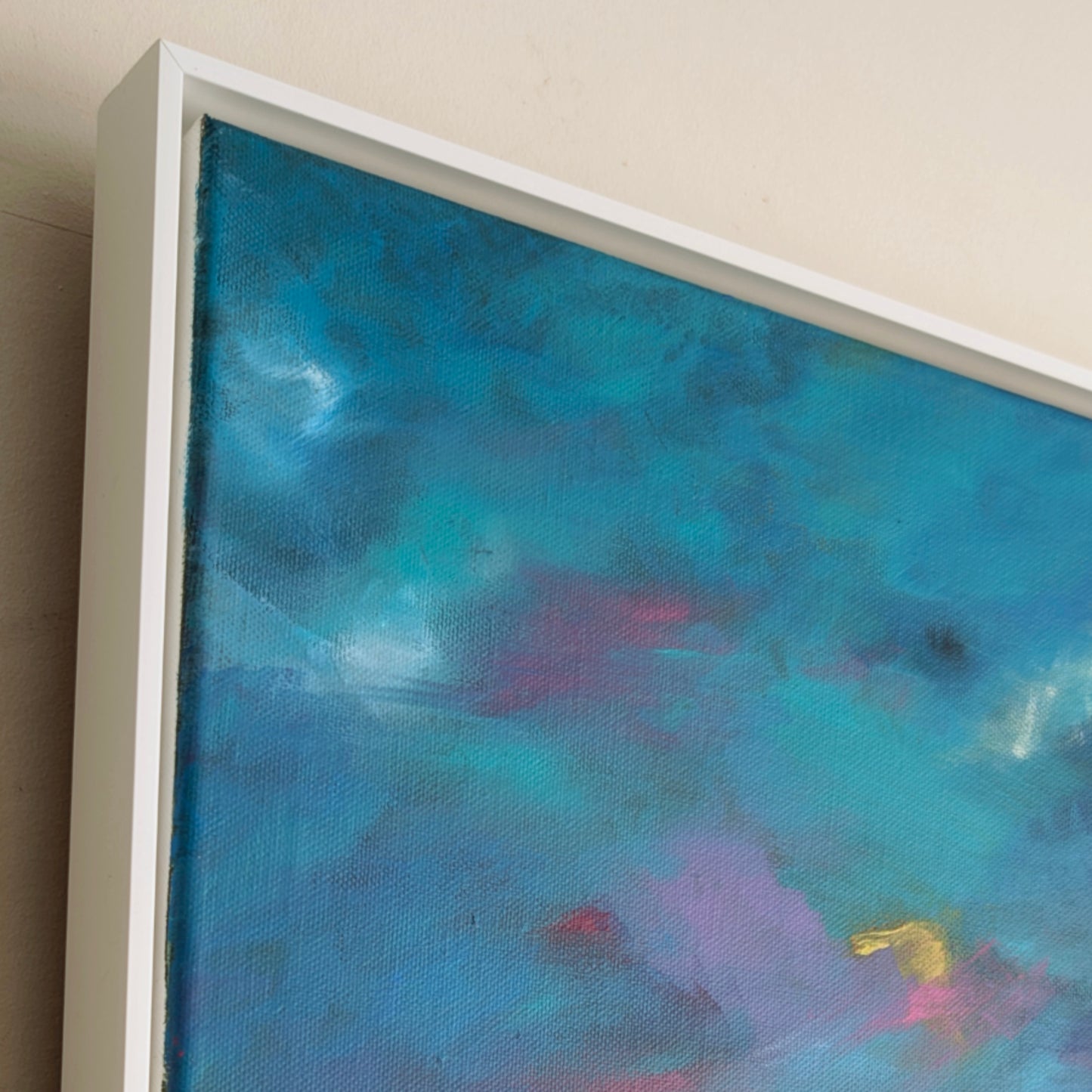 A Pink Sunset - Acrylic Painting by Pascal Philippe