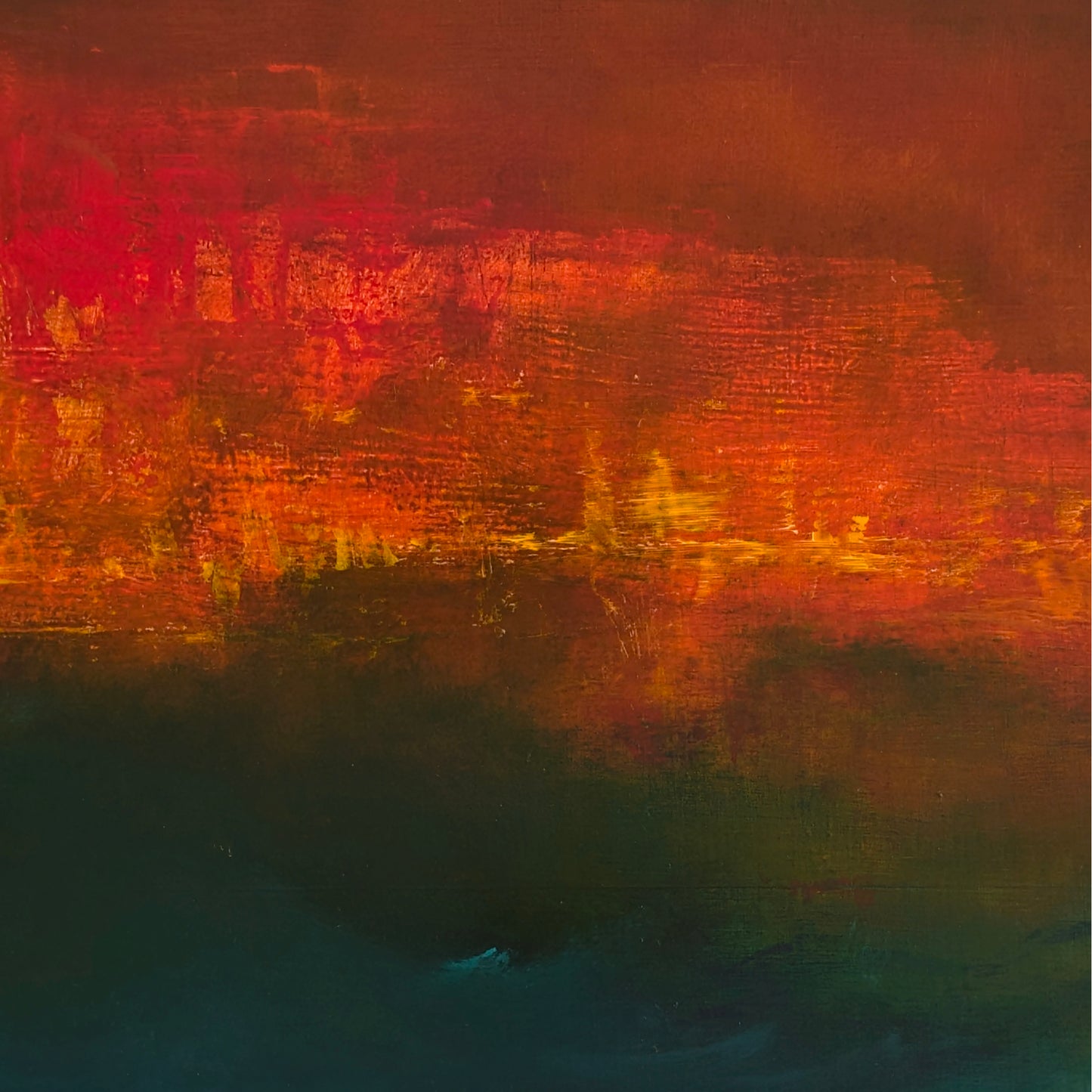 That Northern Light - Acrylic Painting by Pascal Philippe