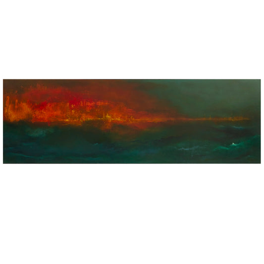 That Northern Light - Acrylic Painting by Pascal Philippe