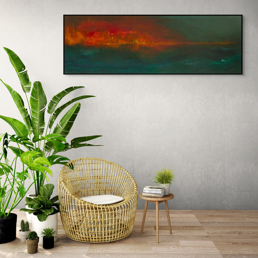 That Northern Light - Acrylic Painting by Pascal Philippe